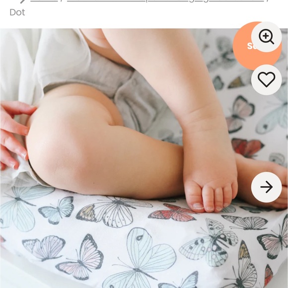 Copper pearl disper changing pad cover - Picture 4 of 4